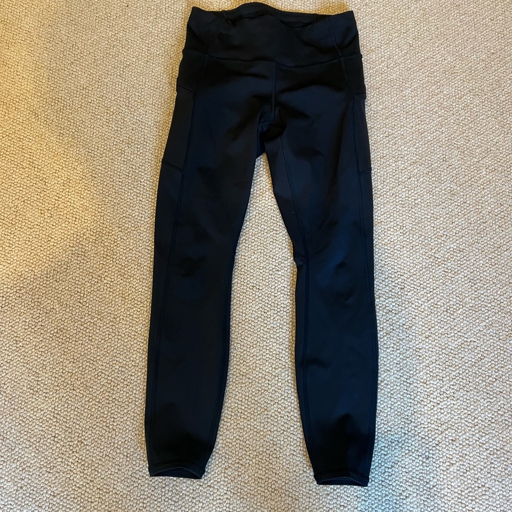 Athleta black Contender tights leggings size XSP EUC